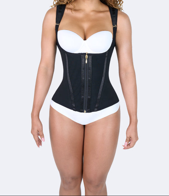 Corset modelador de cintura UltraShape com suporte para as costas.